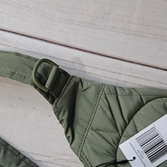 Vera Bradley Quilted Sling Bag in Olive Green - Picture 7 of 11